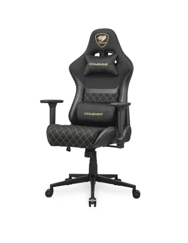 Cougar Armor One V2 Gold F Silla Gaming Negra