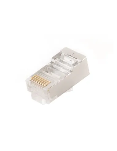 Gembird PLUG5SP/50 Conector RJ45 Cat.6 FTP 50 Unidades Transparente