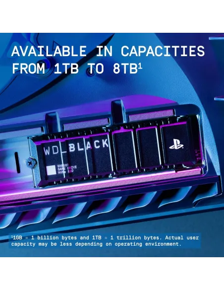 Western Digital Black SN850P 8TB M.2 PCI Express 4.0 NVMe para PS5