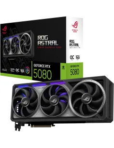 Asus GeForce RTX 5080 ROG ASTRAL OC Edition 16GB GDDR7 DLSS4