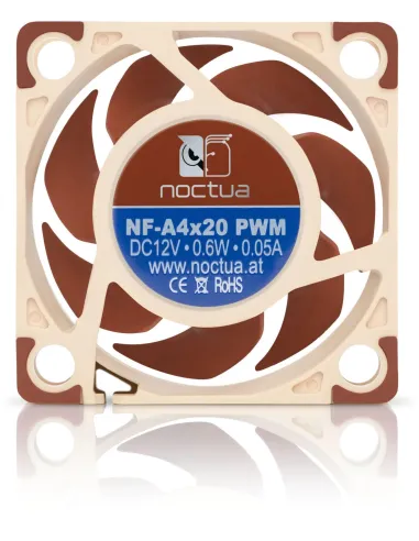 Noctua NF-A4x20 PWM Ventilador Suplementario 40mm Marrón