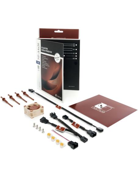 Noctua NF-A4x20 PWM Ventilador Suplementario 40mm Marrón