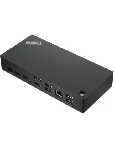 Lenovo ThinkPad Universal Docking Station 11 en 1 USB-C a USB-A/USB-C/RJ-45/DisplayPort/HDMI/Jack 3.5mm Negro