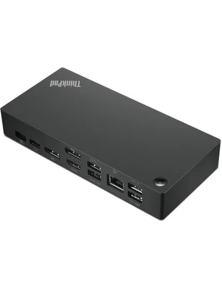 Lenovo ThinkPad Universal Docking Station 11 en 1 USB-C a USB-A/USB-C/RJ-45/DisplayPort/HDMI/Jack 3.5mm Negro