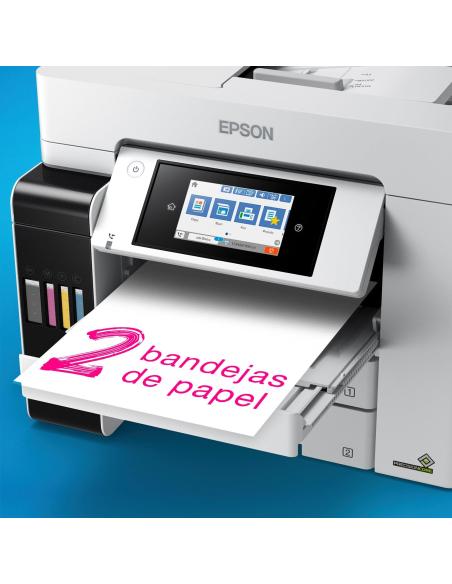 Epson Ecotank Pro ET-5885 Impresora de Tinta Multifunción Color WiFi Blanca