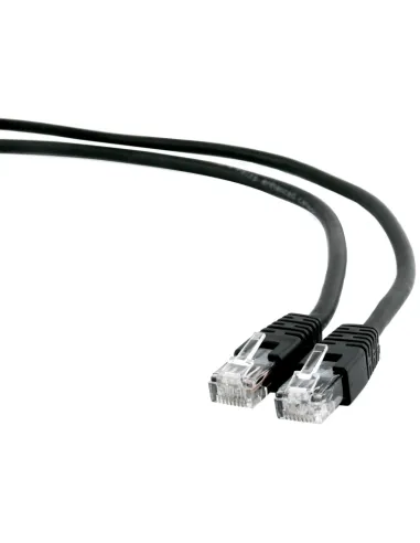 Gembird PP6U-2M/BK Cable de Red RJ45 CAT6 UTP 2m Negro