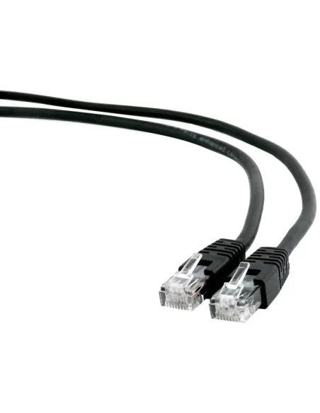 Gembird PP6U-2M/BK Cable de Red RJ45 CAT6 UTP 2m Negro