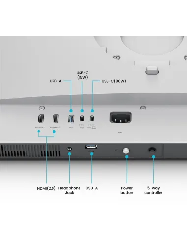 BenQ MA270U 27" LED IPS UltraHD 4K HDR 400 USB-C