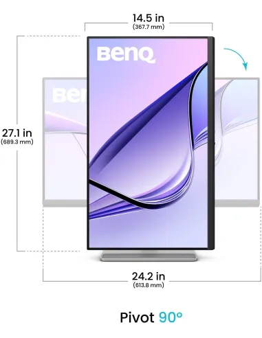 BenQ MA270U 27" LED IPS UltraHD 4K HDR 400 USB-C