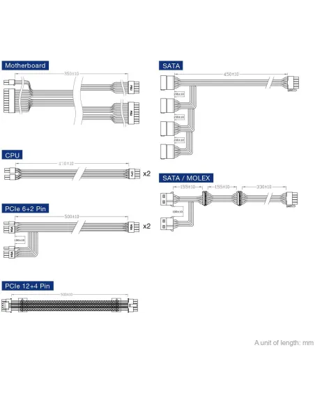 FSP DAGGER PRO 850W 80 Plus Gold Modular
