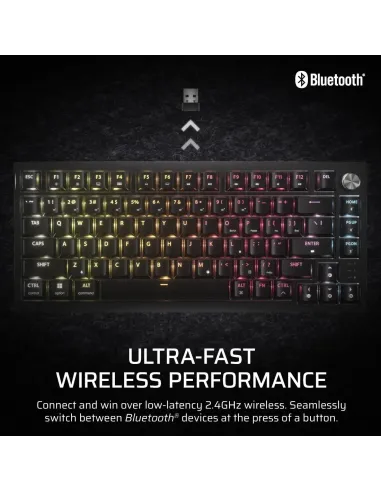 Corsair K65 Plus Wireless Tactile Teclado Gaming Inalámbrico Negro