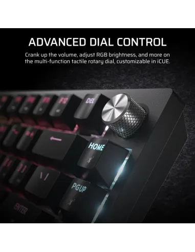Corsair K65 Plus Wireless Tactile Teclado Gaming Inalámbrico Negro