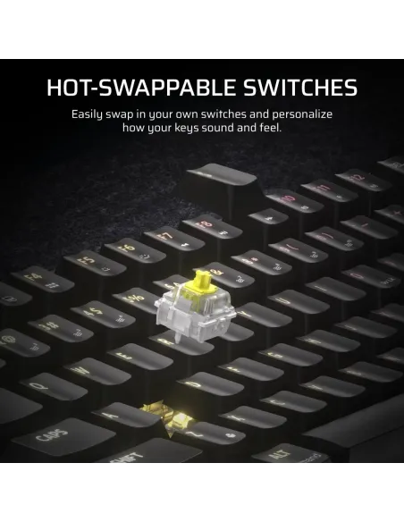 Corsair K65 Plus Wireless Tactile Teclado Gaming Inalámbrico Negro