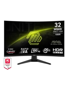 MSI MAG 325CQF 31.5" LED Rapid VA WQHD 180Hz