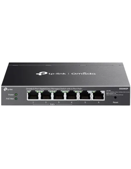 TP-Link Omada ES206GP Switch Gestionado L2 6 Puertos Gigabit Ethernet PoE