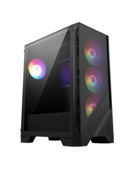 MSI MAG FORGE 121A AIRFLOW ARGB Semi Torre ATX Cristal Templado USB 3.0 Negra
