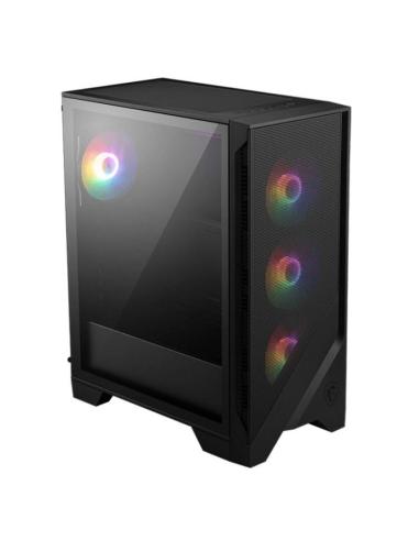 MSI MAG FORGE 121A AIRFLOW ARGB Semi Torre ATX Cristal Templado USB 3.0 Negra