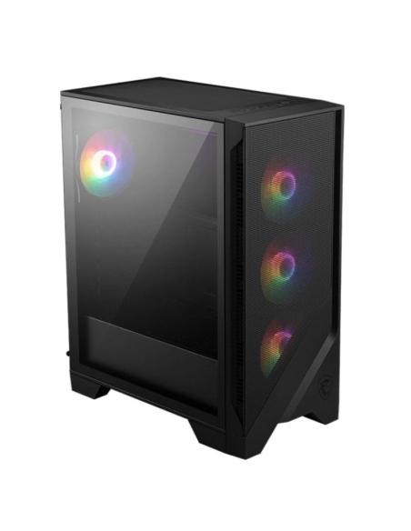 MSI MAG FORGE 121A AIRFLOW ARGB Semi Torre ATX Cristal Templado USB 3.0 Negra