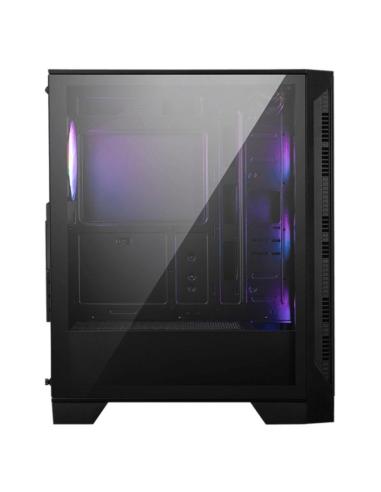 MSI MAG FORGE 121A AIRFLOW ARGB Semi Torre ATX Cristal Templado USB 3.0 Negra