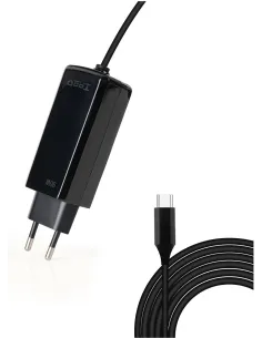 TooQ TQLC-USBCGAN90PD-C Cargador para Portátil 90W USB-C Negro-1395676