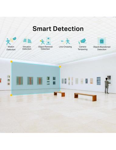 TP-Link VIGI C230 Cámara de Videovigilancia de Exterior Tipo Domo IP67 2.8mm 3MP Blanca