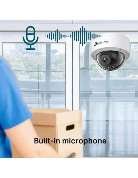 TP-Link VIGI C230 Cámara de Videovigilancia de Exterior Tipo Domo IP67 2.8mm 3MP Blanca
