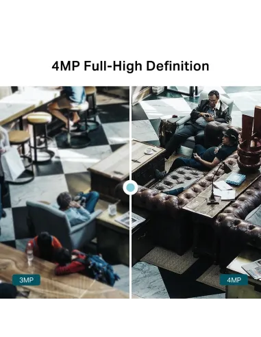 TP-Link VIGI C440I Cámara de Videovigilancia de Interior Tipo Turret 2.8mm 4MP Blanca