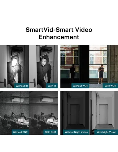 TP-Link VIGI C440I Cámara de Videovigilancia de Interior Tipo Turret 2.8mm 4MP Blanca