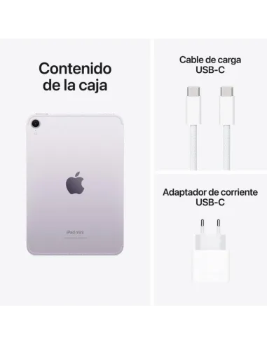 Apple iPad mini 2024 128GB WiFi Cellular Púrpura