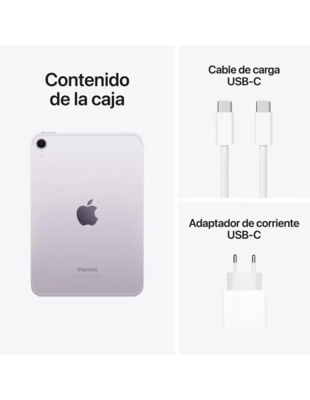 Apple iPad mini 2024 128GB WiFi Cellular Púrpura