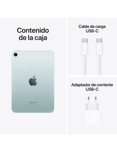 Apple iPad mini 2024 256GB WiFi Cellular Azul