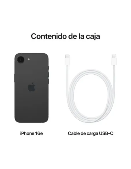 Apple iPhone 16e 256GB Negro