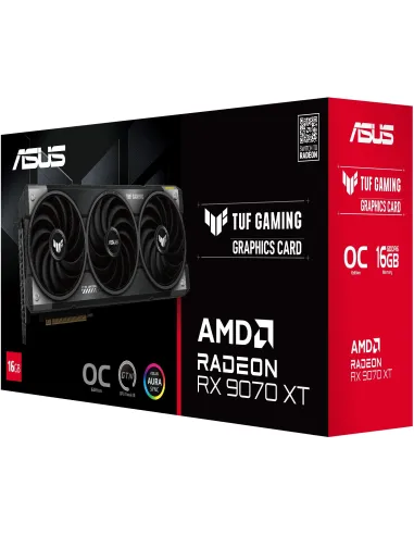 Asus AMD Radeon RX 9070 XT TUF Gaming OC 16GB GDDR6 FSR 4