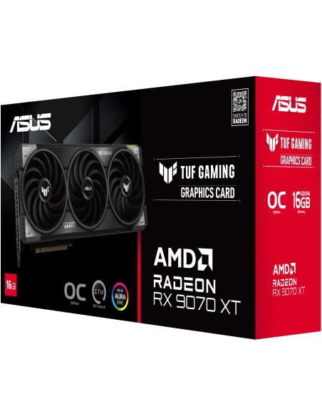 Asus AMD Radeon RX 9070 XT TUF Gaming OC 16GB GDDR6 FSR 4