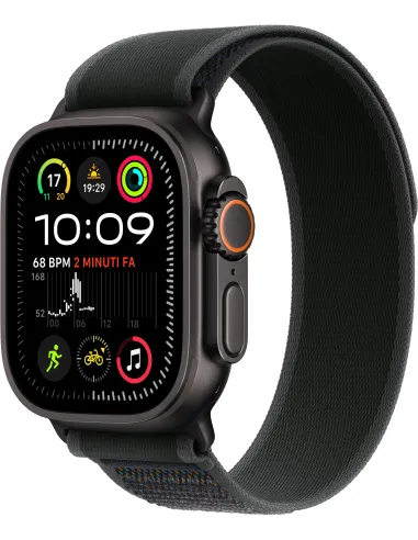 Apple Watch Ultra 2 GPS Cellular 49mm Caja Negra Titanio con Correa Trail Loop M/L Negra
