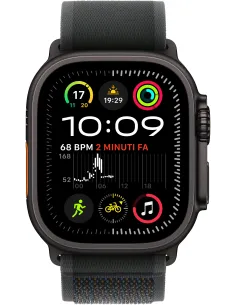 Apple Watch Ultra 2 GPS Cellular 49mm Caja Negra Titanio con Correa Trail Loop M/L Negra