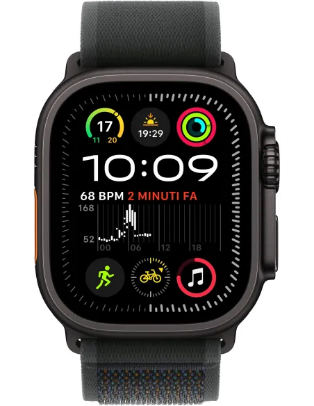 Apple Watch Ultra 2 GPS Cellular 49mm Caja Negra Titanio con Correa Trail Loop M/L Negra