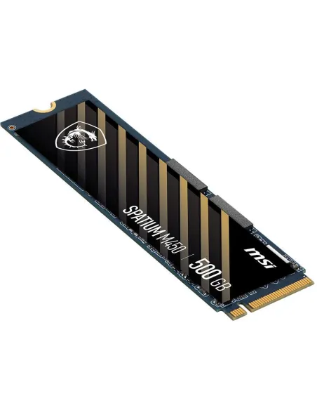 MSI Spatium M450 SSD 500GB NVMe PCIe 4.0 M.2 Gen4 3D NAND