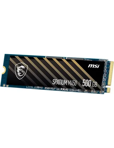 MSI Spatium M450 SSD 500GB NVMe PCIe 4.0 M.2 Gen4 3D NAND