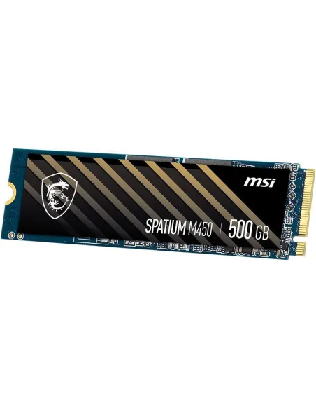 MSI Spatium M450 SSD 500GB NVMe PCIe 4.0 M.2 Gen4 3D NAND
