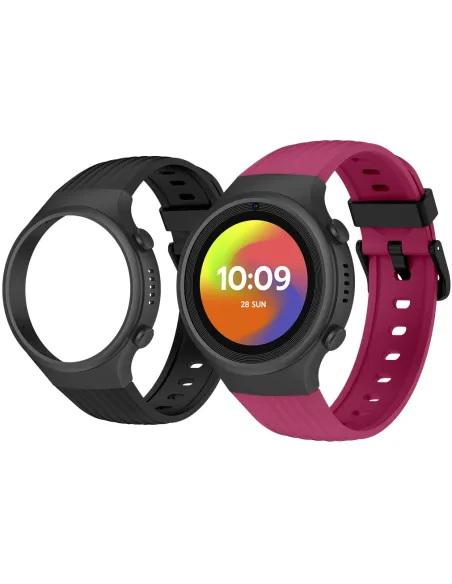 SPC SMARTEE 4G JUNIOR 9643PF Smartwatch Rosa y Negro