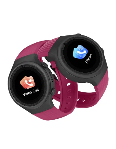 SPC SMARTEE 4G JUNIOR 9643PF Smartwatch Rosa y Negro