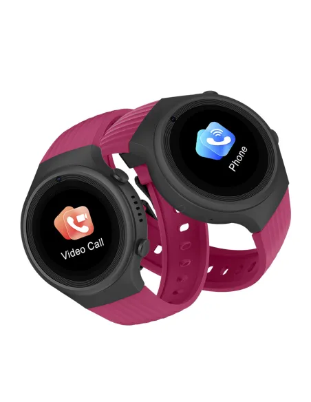 SPC SMARTEE 4G JUNIOR 9643PF Smartwatch Rosa y Negro