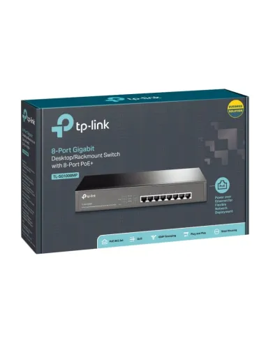 TP-Link TL-SG1008MP Switch 8 Puertos Gigabit PoE