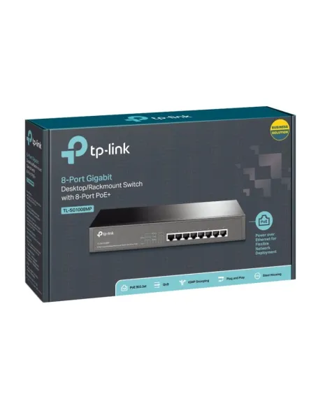 TP-Link TL-SG1008MP Switch 8 Puertos Gigabit PoE