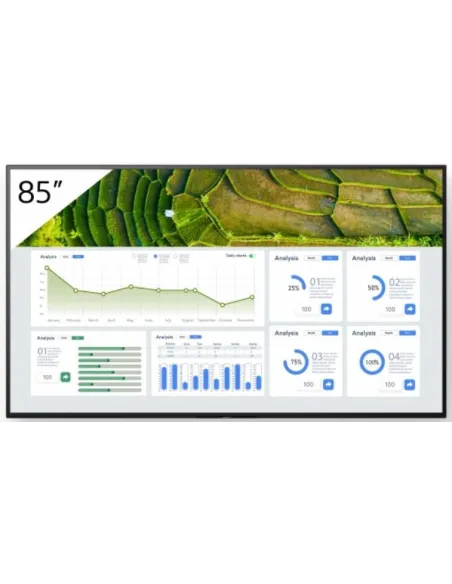 Sony FW-85BZ30L Pantalla de Señalización Digital 85" LCD Ultra HD 4k Negro