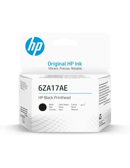 HP 6ZA17AE Cabezal de Impresión de Tinta Original Negra
