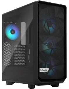 Fractal Design Meshify 2 Compact RGB Light Tint Mid Tower Cristal Templado USB 3.2 Negra