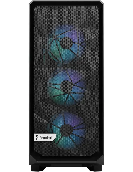 Fractal Design Meshify 2 Compact RGB Light Tint Mid Tower Cristal Templado USB 3.2 Negra