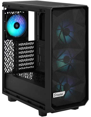 Fractal Design Meshify 2 Compact RGB Light Tint Mid Tower Cristal Templado USB 3.2 Negra